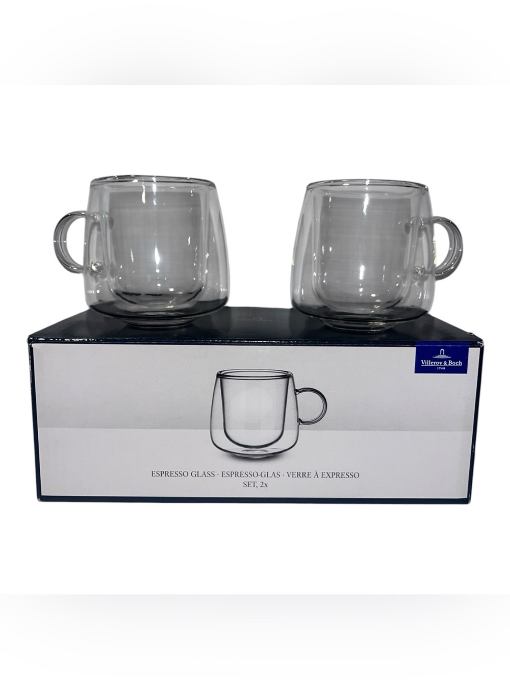Villeroy & Boch Artesano Hot & Cold Beverages Espresso Glasses – Set of 2